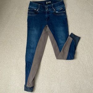 Tredstep Ireland denim breeches in good condition, size 26R